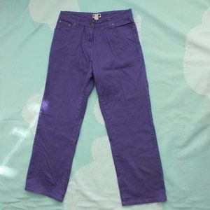 Vintage High Waist Purple Jeans 14W